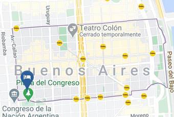 Hotel Parlamento Mapa - Buenos Aires Autonomous City - San Nicolas