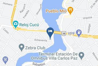 Hotel Parque Platino Mapa - Cordoba - Santa Maria Department