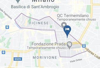 Hotel Piacenza Carta Geografica - Lombardy - Milan