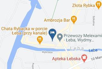 Hotel Pod Zlota Rybka Map - Pomorskie - Leborski