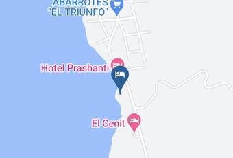 Hotel Prashanti Mapa - Veracruz - Catemaco