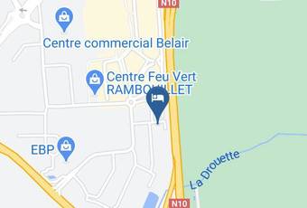 Hotel Rambouillet Carte - Ile De France - Yvelines