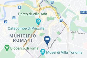 Hotel Relais 6 Carta Geografica - Latium - Rome