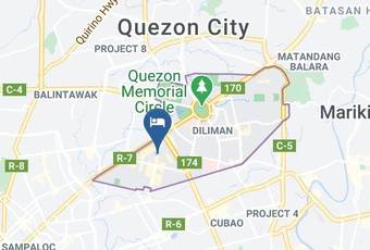 Hotel Rembrandt Map - National Capital Region - Metro Manila