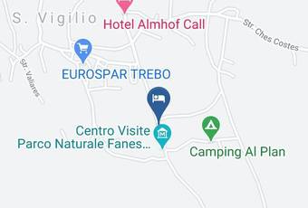 Hotel Resa Blancia Carta Geografica - Trentino Alto Adige - Bolzano