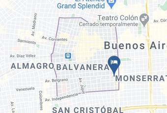 Hotel Rey Mapa - Buenos Aires Autonomous City - Balvanera