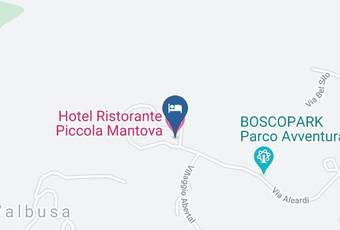 Hotel Ristorante Piccola Mantova Carta Geografica - Veneto - Verona