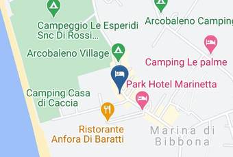 Hotel Ristorante Pizzeria Riva Dei Cavalleggeri Carta Geografica - Tuscany - Leghorn