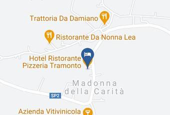 Hotel Ristorante Pizzeria Tramonto Carta Geografica - Abruzzi - Teramo