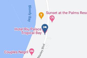 Hotel Riu Palace Tropical Bay Map - Jamaica - Hannover