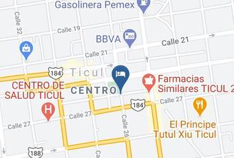 Hotel San Antonio Mapa - Yucatan - Ticul