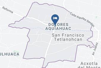 Departamentos San Francisco Mapa - Tlaxcala - San Francisco Tetlanohcan Municipality