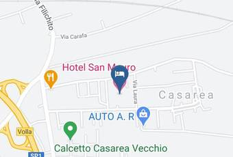 Hotel San Mauro Carta Geografica - Campania - Naples