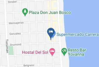 Hotel San Miguel Mapa - Buenos Aires Province - Mar Del Tuyu