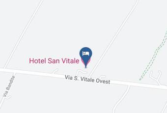Hotel San Vitale Map - Emilia Romagna - Bologna