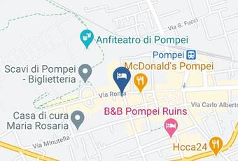 Hotel Santa Caterina Pompei Carta Geografica - Campania - Naples
