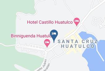 Hotel Santa Cruz Huatulco Mapa - Oaxaca - Santa Maria Huatulco