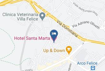Hotel Santa Marta Carta Geografica - Campania - Naples