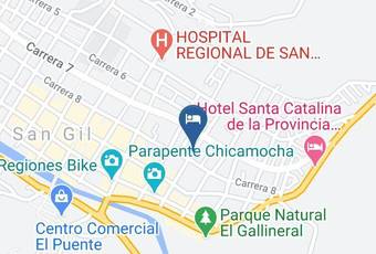 Hotel Santander Aleman Mapa - Santander - San Gil