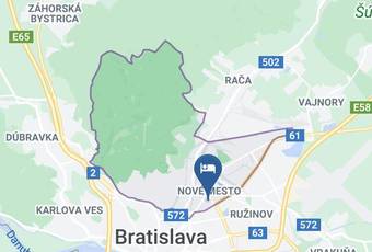 Hotel Set Map - Bratislava - Nove Mesto