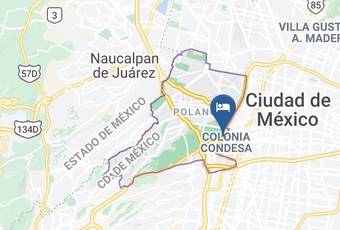 Hotel Sntss Mapa - Mexico City - Miguel Hidalgo