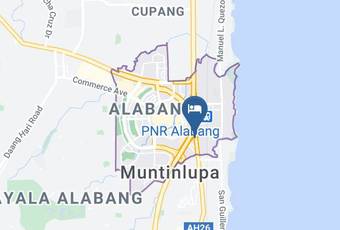 Hotel Sogo Alabang South Road Carta Geografica - National Capital Region - Metro Manila
