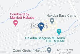 Hotel Soyokaze Map - Nagano Pref - Hakuba Vil Kitaazumi District