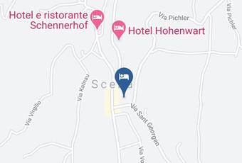 Hotel Sunnwies Fam Dosser Schenna Carta Geografica - Trentino Alto Adige - Bolzano