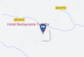 Hotel Restaurante Terralta Map - Catalonia - Girona