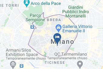 Hotel The Square Milano Duomo Carta Geografica - Lombardy - Milan