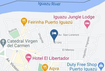 Hotel Tierra Colorada Mapa - Misiones - Puerto Esperanza