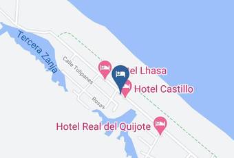 Hotel Tlaxcala Mapa - Veracruz - Tecolutla