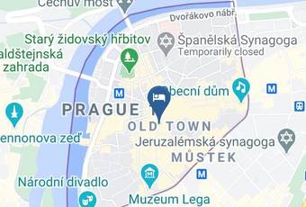 Hotel U Prince Map - Prague