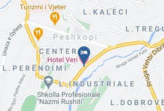 Hotel Veri Map - Diber