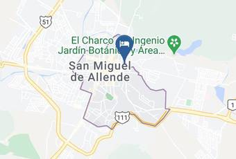 Hotel Vianey Mapa
 - Guanajuato - San Miguel De Allende
