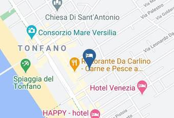 Hotel Villa Barsanti Carta Geografica - Tuscany - Lucca