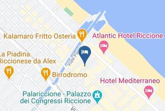 Hotel Villa Mare Carta Geografica - Emilia Romagna - Rimini