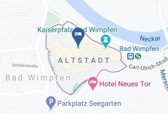 Hotel Wagner Mapa
 - Baden Wurttemberg - Heilbronn