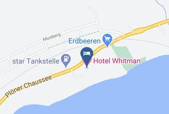 Hotel Whitman Kaart - Schleswig Holstein - Plon