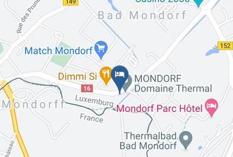 Hotel Windsor Sci Kaart - Remich - Mondorf Les Bains