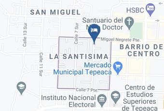 Hotel Y Lavanderia Santo Nino Mapa - Puebla - Tepeaca