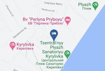 Hotel Yevropeyskyy Map - Zaporizhzhya - Yakymivka Raion