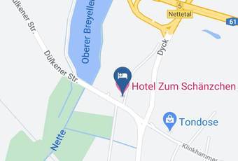 Hotel Zum Schanzchen Mapa
 - North Rhine Westphalia - Viersen