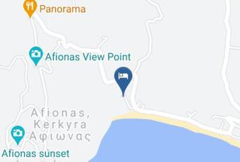 House Anastasia Map - Ionian Islands - Kerkira