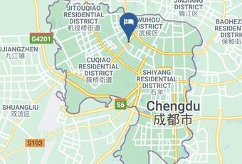 House Hotel Map - Sichuan - Chengdu