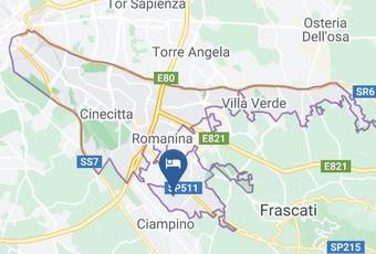 House On Anagnino 64 Carta Geografica - Latium - Rome