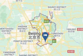 Howard Johnson Regal Court Hotel Beijing Map - Beijing - Chaoyang District