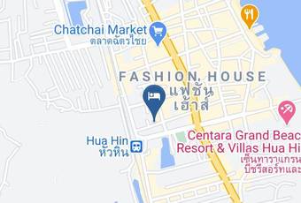 Hua Hin Euro City Hotel Map - Prachuap Khiri Khan - Amphoe Hua Hin