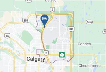 Hyatt Place Calgary Airport Map - Alberta - Division 6