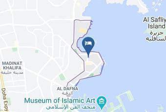 Hyatt Residences Doha West Bay Mapa
 - Qatar - Doha